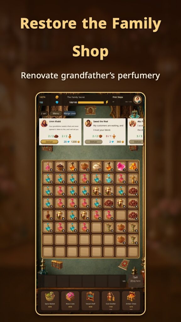 Restore your grandfather's perfumery